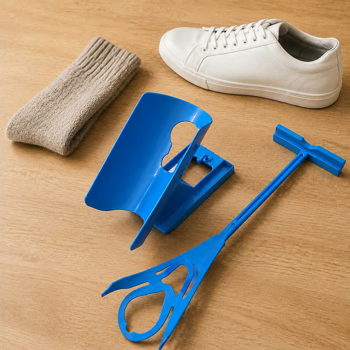 3-in-1 No-Bend Sock & Shoe Aid